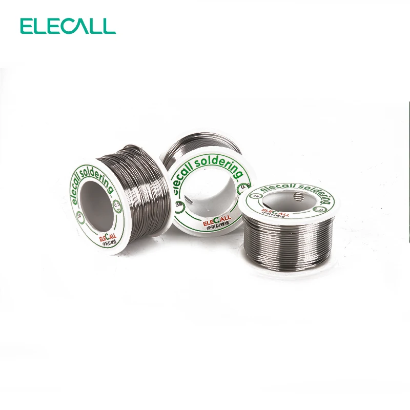 ELECALL Новое поступление 41SN чистая Оловянная 0 8 мм 75 г Оловянно-свинцовая