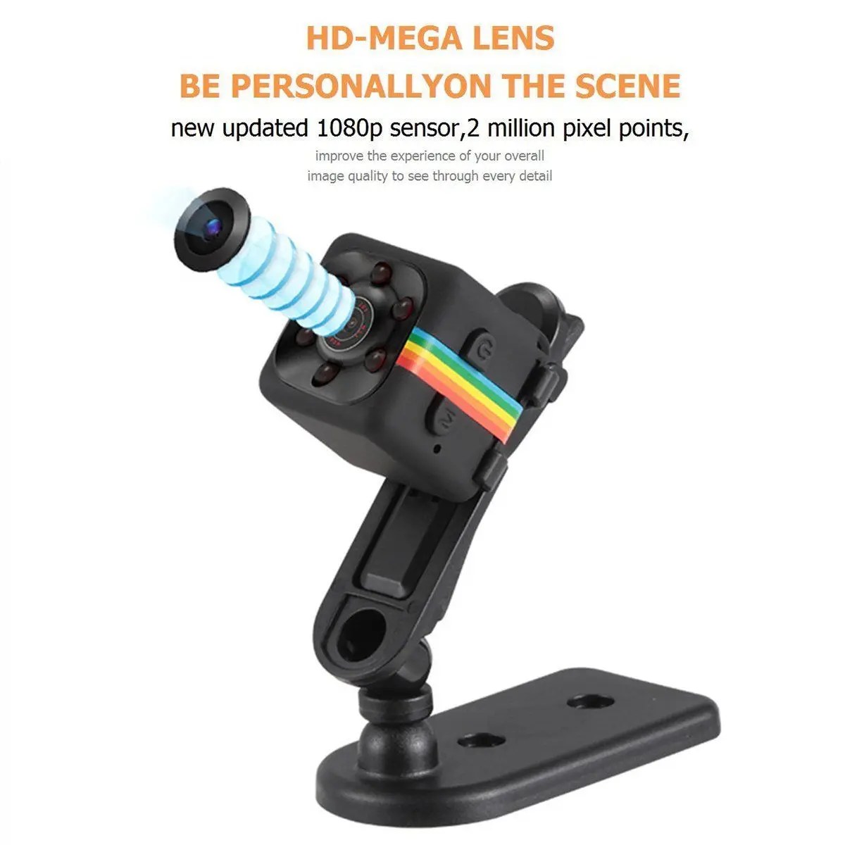 SQ11 HD 1080P TF карта Mini Car DV DVR камера видеорегистратор ИК Ночное Видение|Камеры