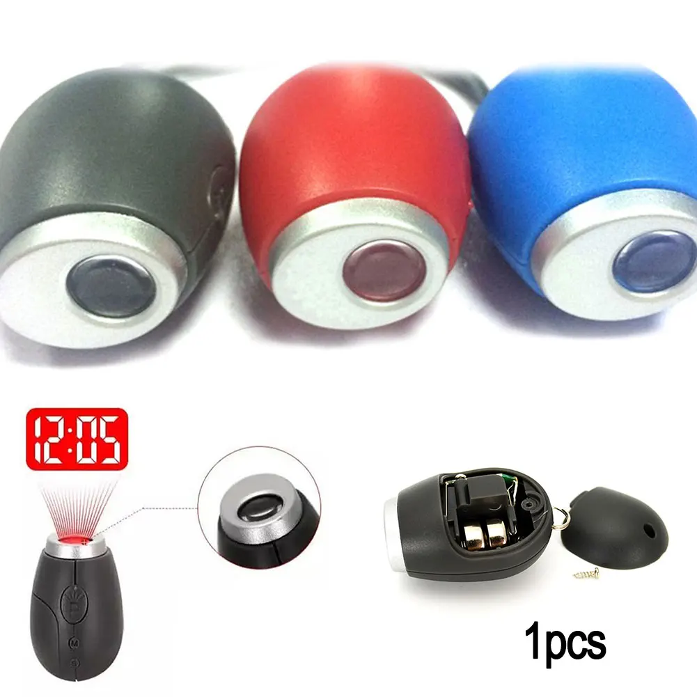 Digital Projection Clock LED Portable Clocks Mini Red/Blue/Black | Дом и сад