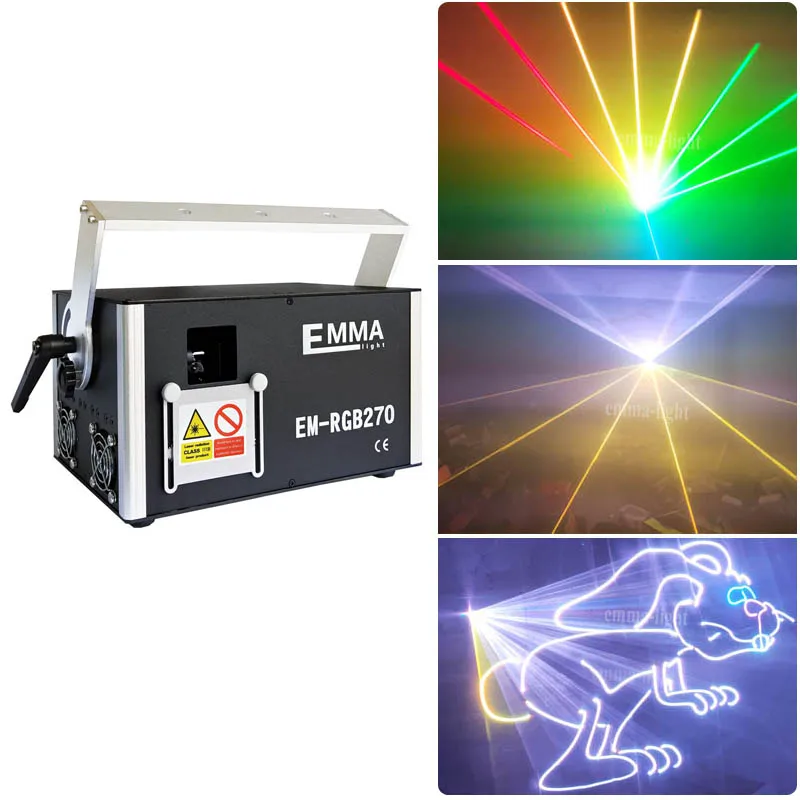 3 Вт красный зеленый синий Rgb мини размер регулируемый движущийся проектор для
