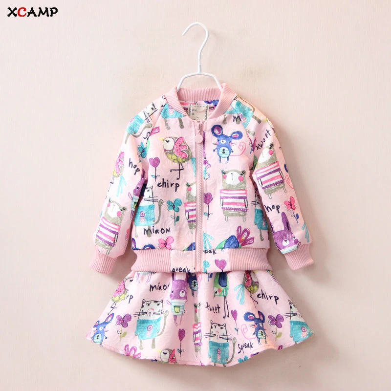 Xcamp Обувь для девочек Наборы ухода за кожей ребенка осень-зима одежда с длинным