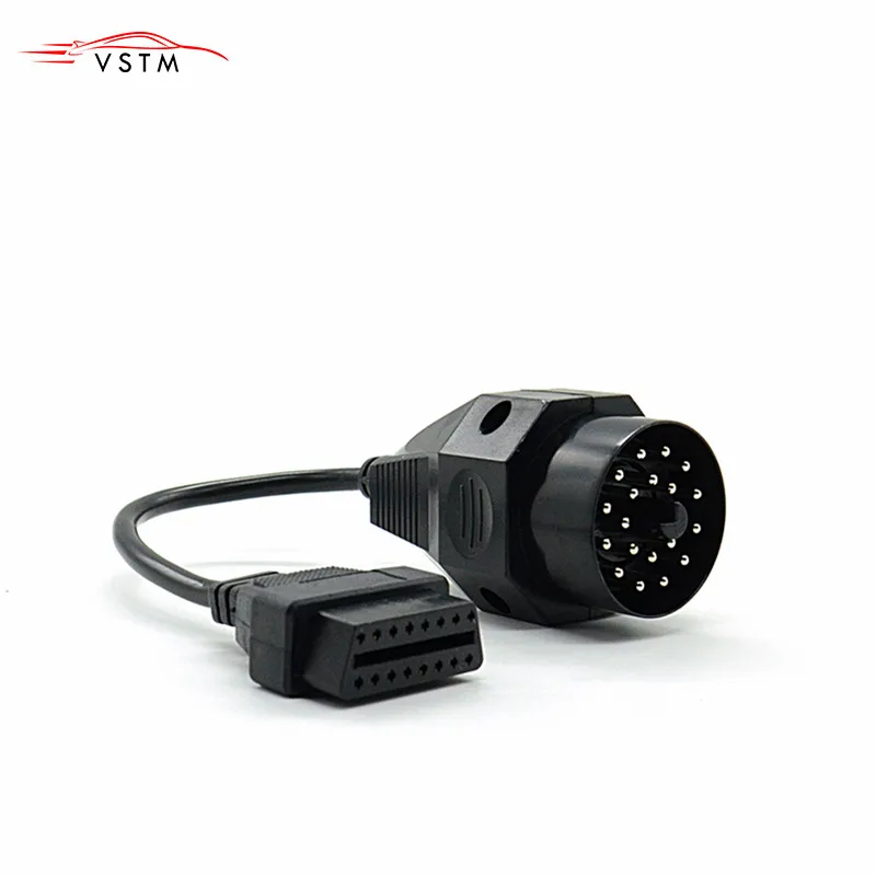 OBD II автомобильный диагностический кабель адаптер для BMW 20 pin к OBD2 16 контактный