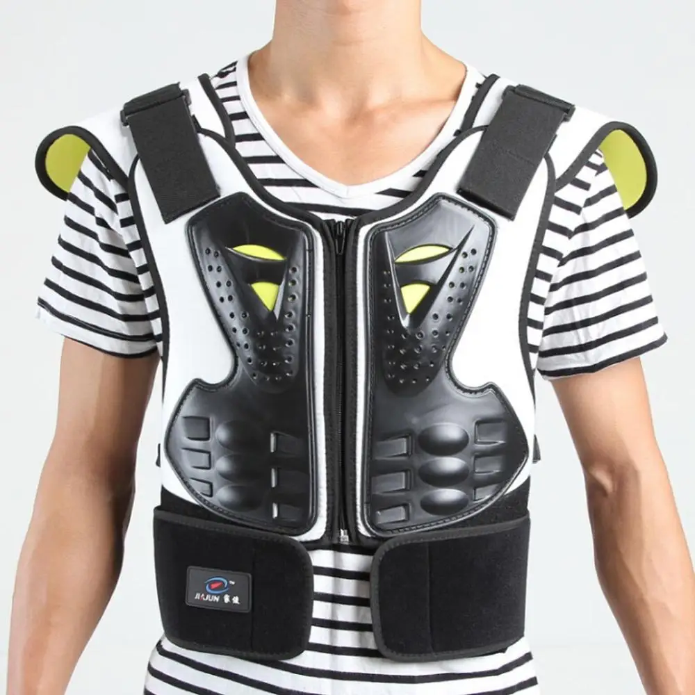 Защитное снаряжение для взрослых езды на мотоцикле груди спины позвоночника