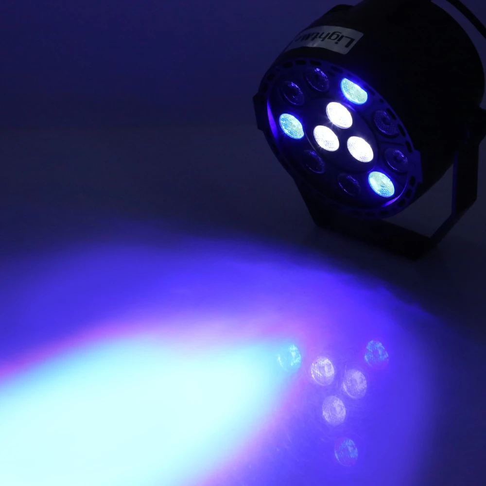 RGBW 12 светодиодов цифровой дисплей Par свет сценическая лампа с пультом