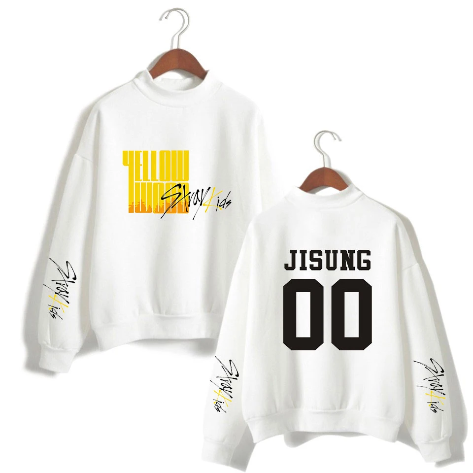 Детские толстовки оверсайз StrayKids свитера для женщин и мужчин уличная одежда с