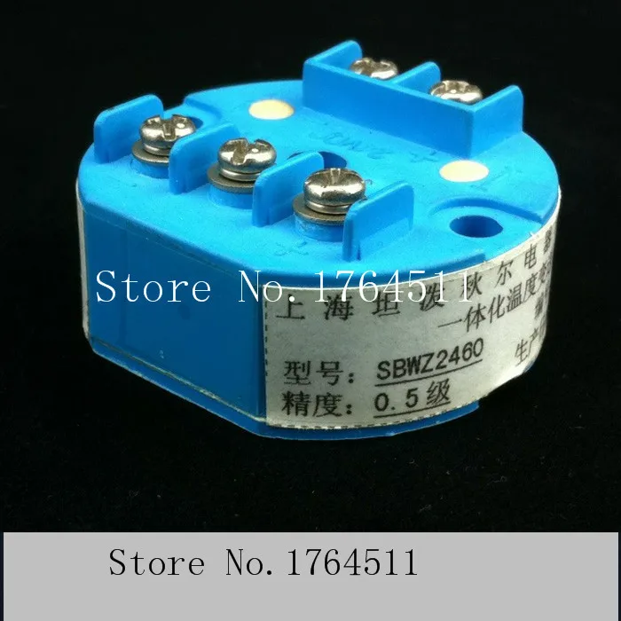 [BELLA] SBWZ2460 Pt100 temperature transmitter module anti-jamming 4 ~ 20ma 0 100 --3pcs/lot | Электронные компоненты и