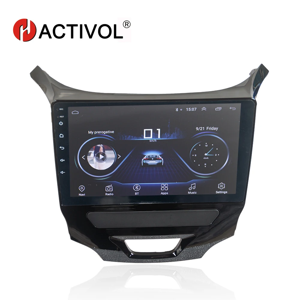 HACTIVOL 9 &quotчетырехъядерный автомобильный радиоприемник для Chevrolet Cruze 2015 2018 android 8 1 DVD