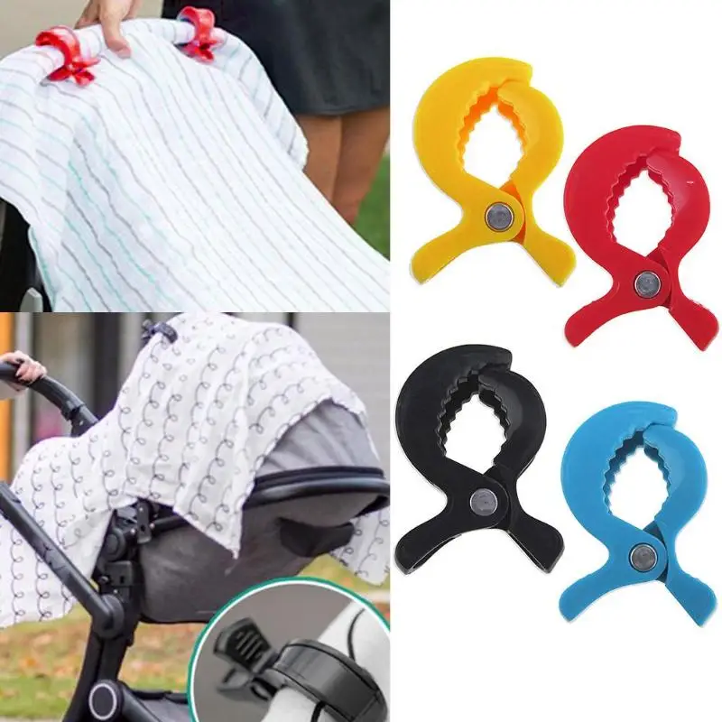 7cm Pram Clip Baby Car Seat Accessories Toy Lamp Stroller Peg To Hook Cover Blanket Clips Mosquito Net FCI# | Мать и ребенок