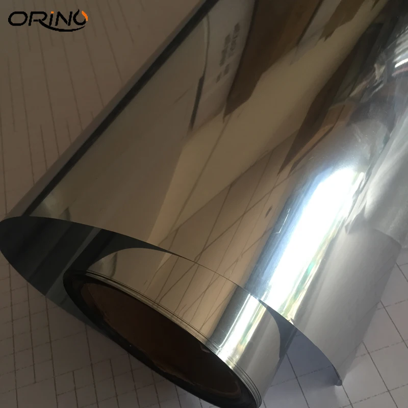 Тонировочная пленка для автомобильных окон Серебристая с защитой от солнечного