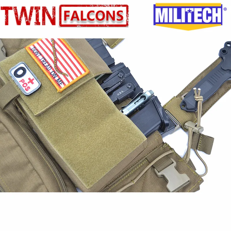 MILITECH Twinfalcons 500D Подлинная Cordura Mil Spec Военная MK3 нагрудная пластина для снаряжения боевой тактический жилет армейский Spiritus Rig