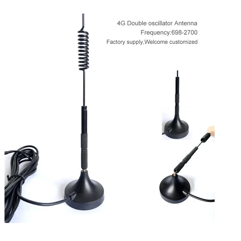 Усилитель сигнала GSM GPRS LTE 4G Full HD CB антенна SMA штырьковый разъем 3-метровый кабель 1