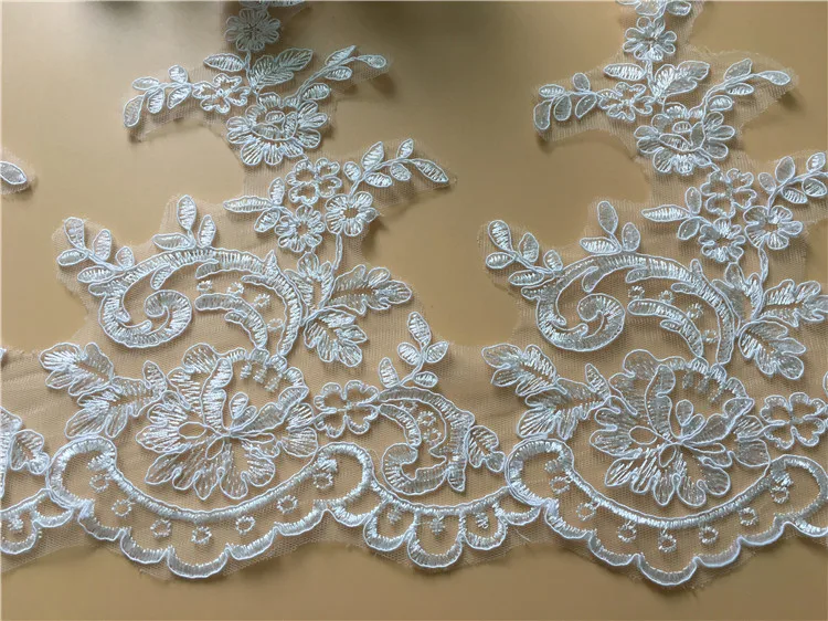 9 ярдов деликатное шитье ремесло цветочная ткань цветок Венеция Свадебная