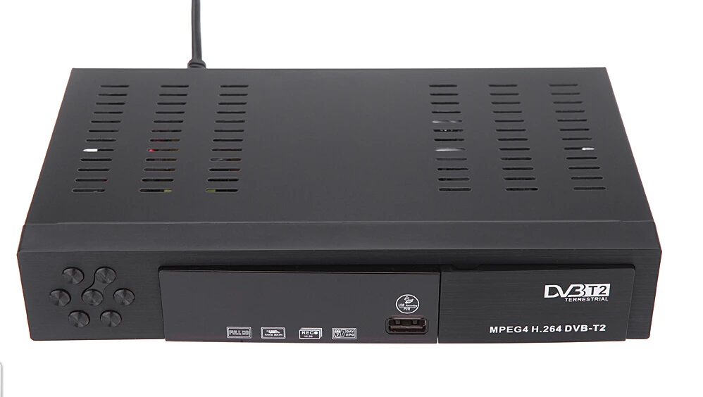 

DVB-T2 Set Top Box Digital Video Broadcasting Terrestrial Receiver Full HD 1080P Digital H.264 MPEG4 Support 3D USB interface