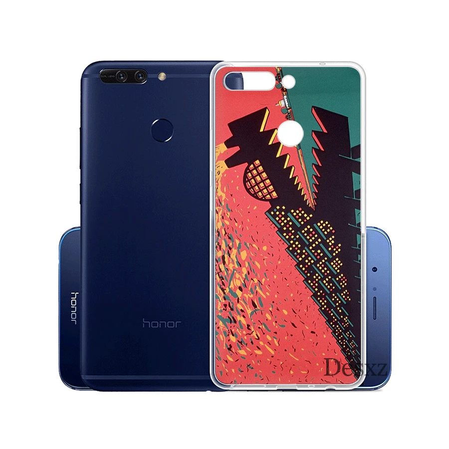Чехол для телефона с флагом СССР Huawei Y5 Y6 Y7 II 2017 2018 Prime защитный