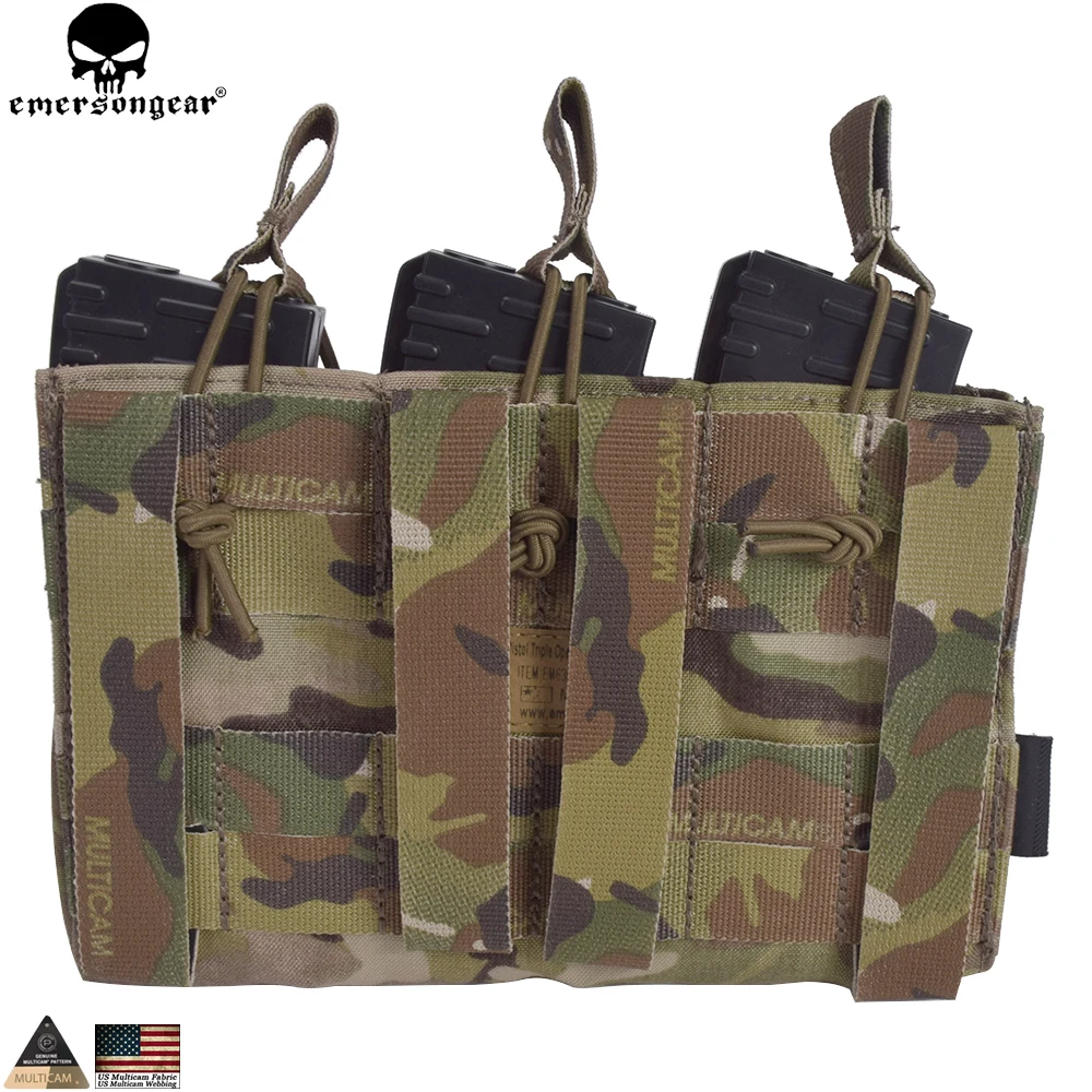EMERSONGEAR 5 56 тройная с открытым верхом сумка для пистолета страйкбольная военная