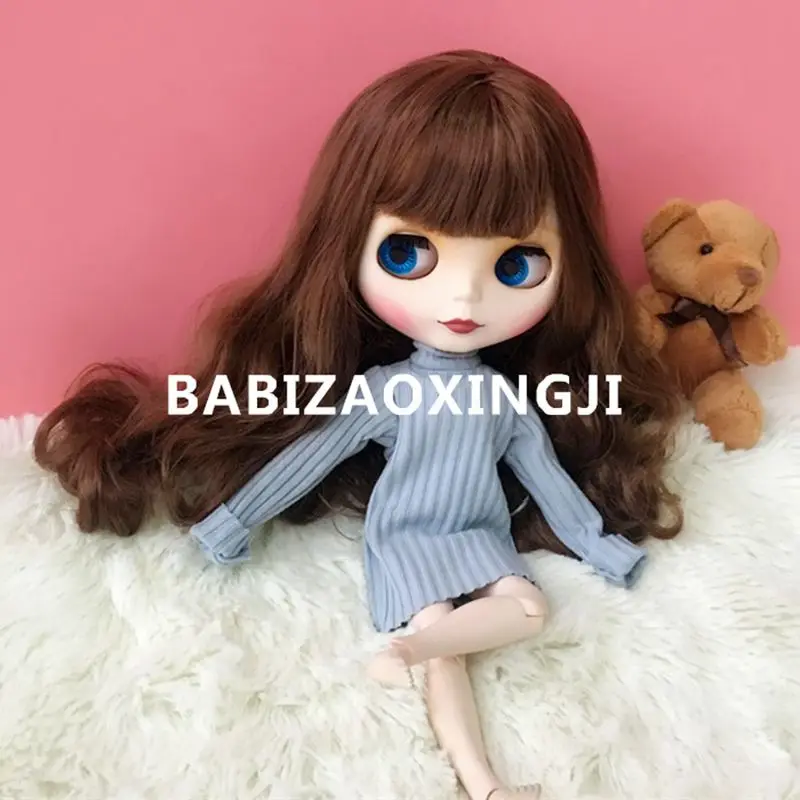 Красочная Одежда для куклы Blyth свитер 1/6 кукол аксессуары (подходит Barbies Kurhn bjd azone fr