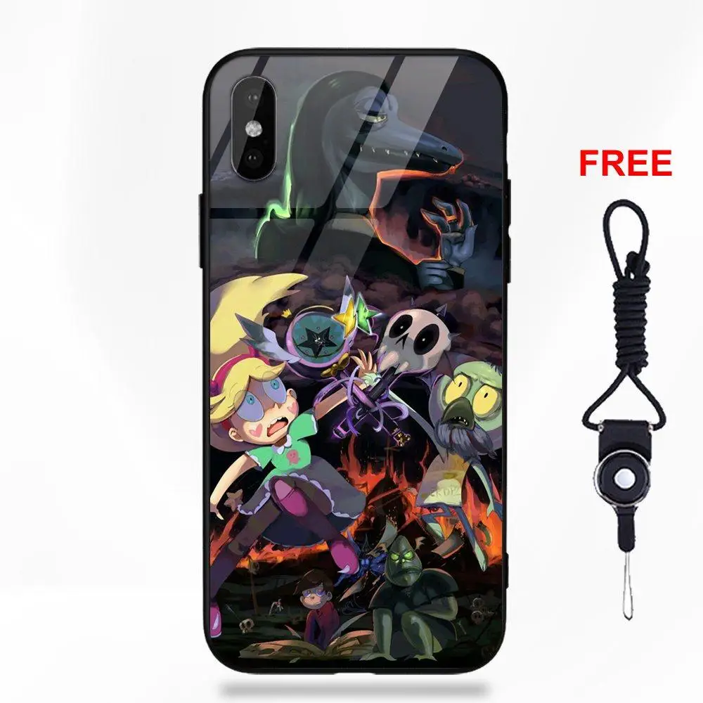 Vvcqod мультфильм звезда против сил зла для Apple iPhone 5 5C 5S SE 6 6S 7 8 Plus X XS Max XR | Мобильные