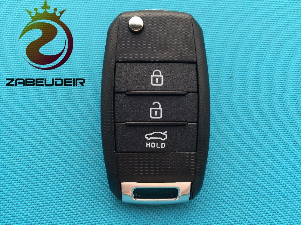 1 шт. Новый Сменный складной пустой чехол для пульта дистанционного управления Kia