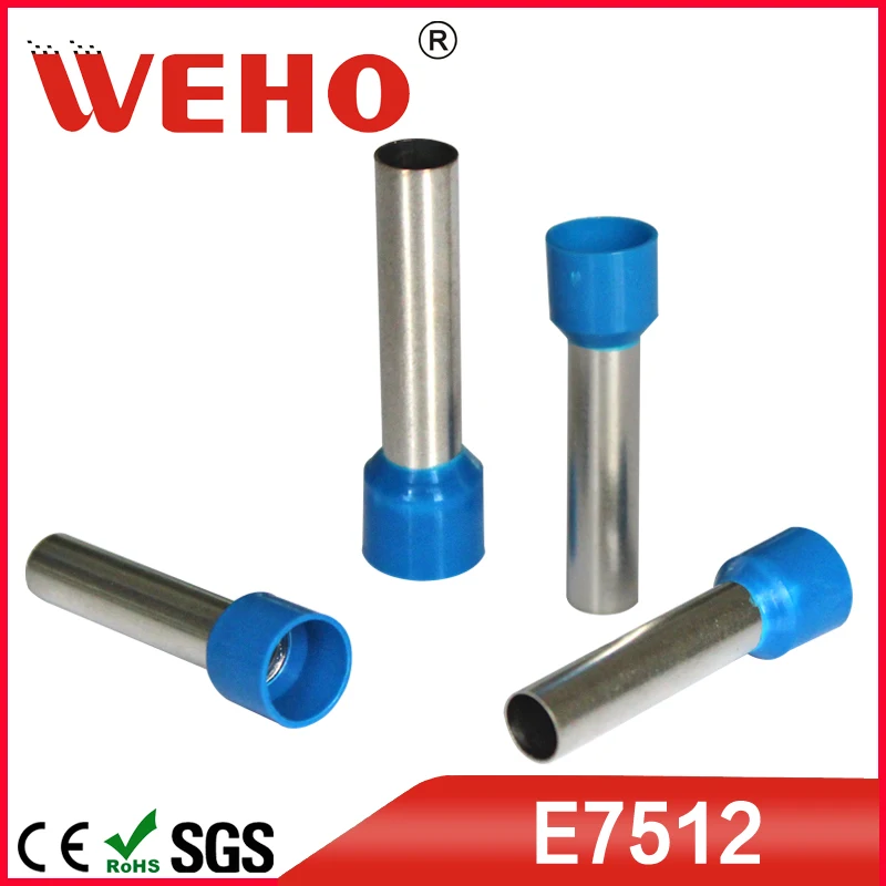 E7512 профессиональный производитель оловянный латунный конец шнура 1000 шт./упак.