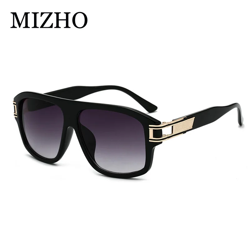 

MIZHO 2020 Festival New Oversized Sunglasses Men Transparent Trendy Sun Glasses Women Frame Vintage UV400 Oculos de sol Feminino