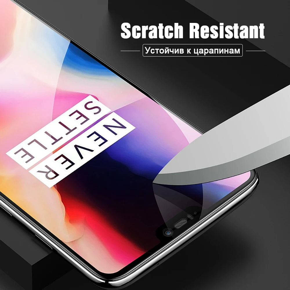 Защитное стекло RONICAN 6D для Oneplus 6 T закаленное Защитная пленка 5 защитное One Plus