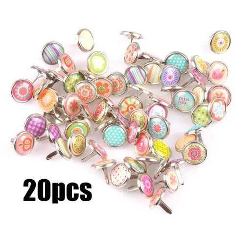 Металлический круглый штамп для скрапбукинга - изображение