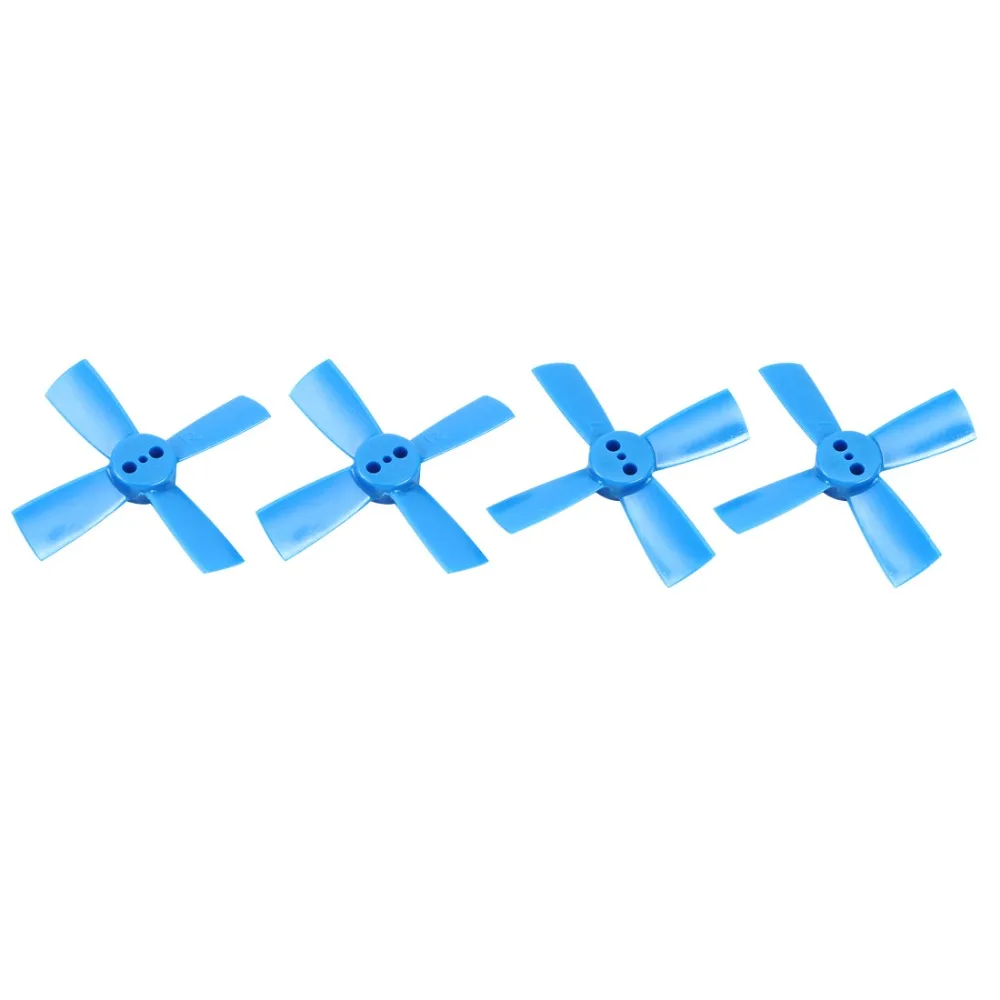 2 Pairs 1735 Propeller 1.7 inch 43mm PC Props 4-Paddle CW CCW Paddle for Indoor Brushless FPV Racer Drone Quadcopter F21186/91 | Игрушки и