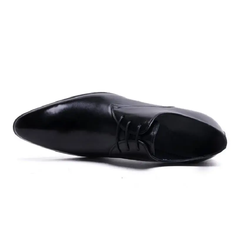 MYCOLEN New High Quality Genuine Leather Man Business Shoes Woven Breathable Gentle Brand Heren Schoenen | Обувь
