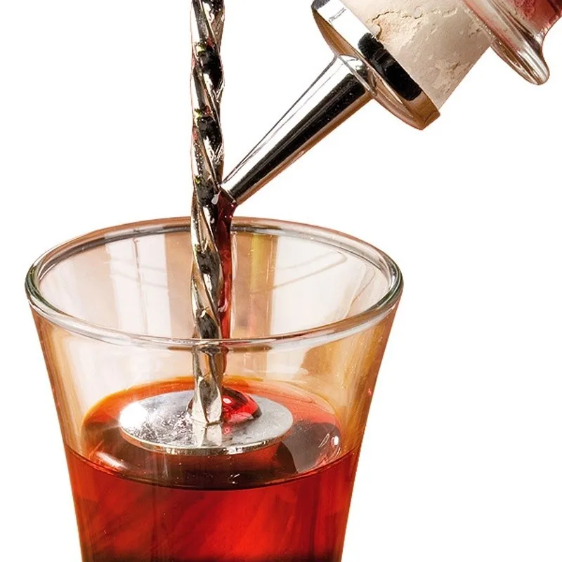 1 шт. Нержавеющая сталь Бар коктейль ложка Drink Wine сок смешанный бармен длинные