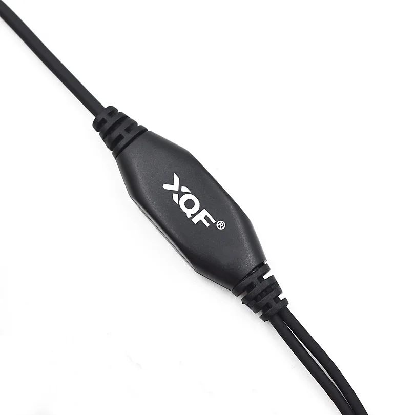 Воздушная трубчатая гарнитура наушники горловина микрофон PTT для портативной