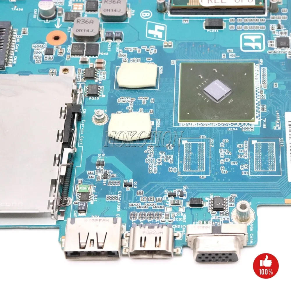 NOKOTION A1796397C M932 материнская плата для ноутбука sony VAIO VPCF1 VPCF MBX-235 1P-0107J00-8011 основная плата Процессор