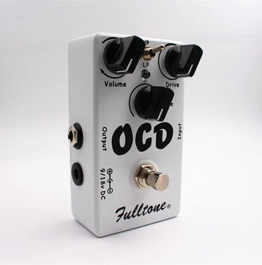 OCD FULLTONE Высокое качество клон безумный проф. глубокая синяя задержка и маленький зеленый чудо овердрайв для гитары педаль эффектов и усилитель - Цвет: OCD FULLTONE
