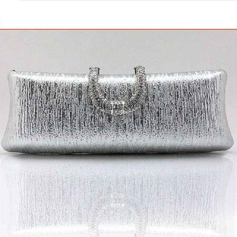 2018 Женская сумочка из корой кожи дизайнерский клатч со стразами вечерние сумки