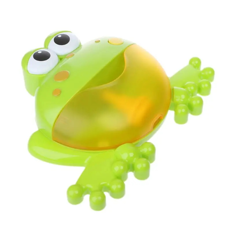 Лягушка Игрушки для ванной Bubble Maker музыкальная Ванна детский душ купальные