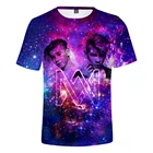 Футболка с 3D-принтом Маркуса и мартинуса, детская тенниска с коротким рукавом для мужчин и женщин, уличная одежда в стиле хип-хоп, топы, футболка
