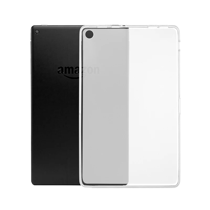 Fire HD 10 Полный Чехол для Amazon Fire HD 10 чехол для планшета для Amazon все новые kindle 10th прозрачная Мягкая силиконовая задняя крышка - Цвет: Fire HD 10