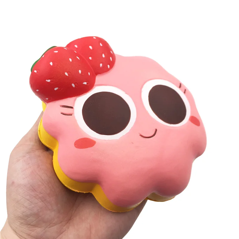 20 Kawaii клубника торт форма крем ароматизированный мягкий медленно