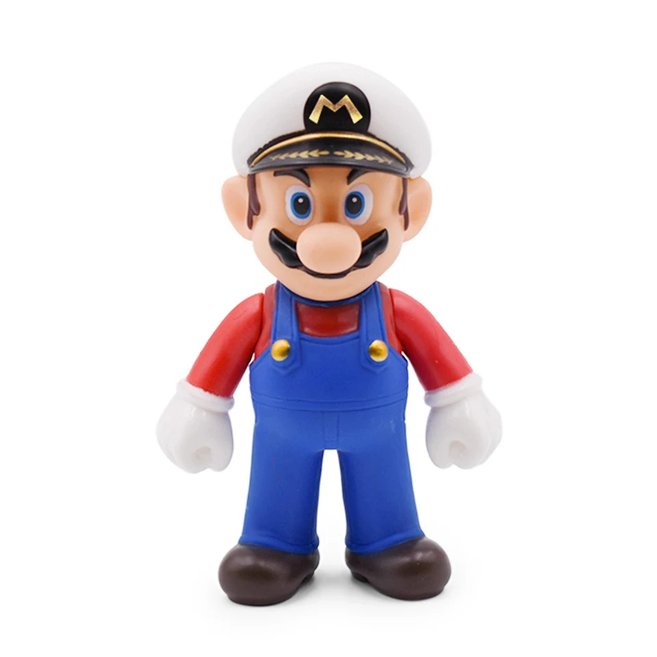 8-15 см Фигурки "Супер Марио" игрушки Mario Bros Bowser Luigi Koopa Yoshi Mario Maker Odyssey ПВХ фигурка модель куклы игрушки подарок - Цвет: Sailor