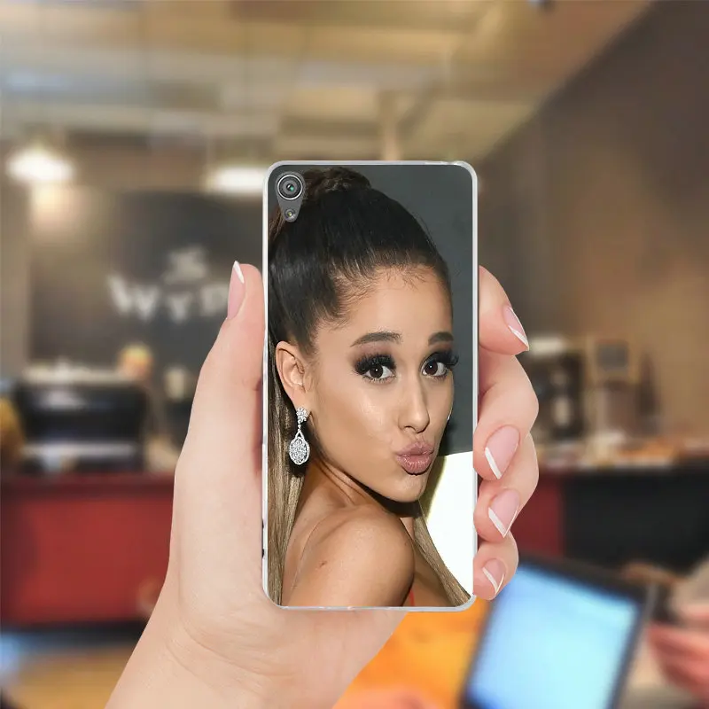 Ariana Grande Old Clear Case Cover For Sony Xperia Z Z1 Z2 Z3 Z4 Z5 Compact M2 M4 M5 T3 XA E3 E5 C4 C5 Soft Mobile Phone | Мобильные