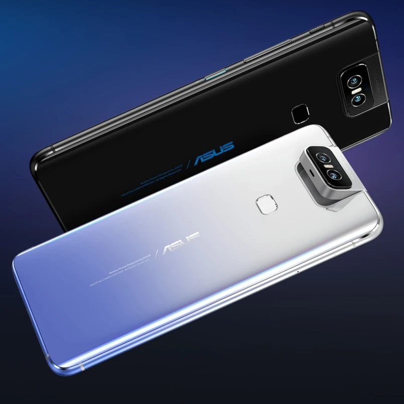 Мобильный телефон ASUS ZenFone 6 с глобальной версией, 6,4 дюймов, FHD+ Snapdragon 855, 6 ГБ ОЗУ, Face ID, 5000 мАч, смартфон на базе Android 9,1, NFC, 4G, LTE