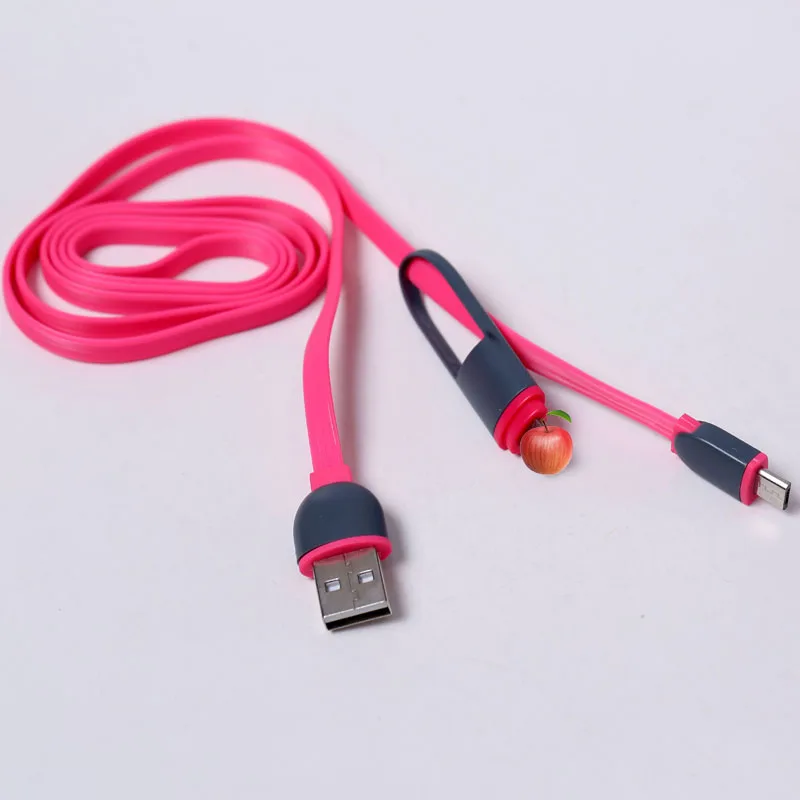 Оптовая продажа USB два в одном линия передачи данных для Apple Android мобильный