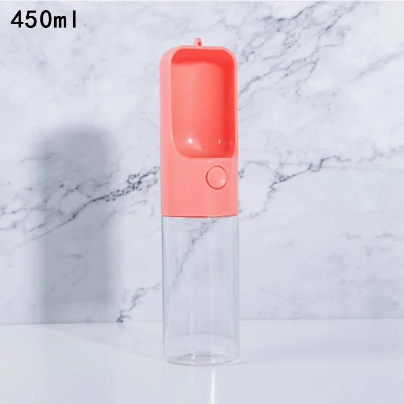 style 1 pink Дозатор для воды для домашних животных, продукт для домашних животных, портативная бутылка для воды для собак, для всех собак, для путешествий, для щенков, кошек, поилка, для улицы - Цвет: style 1 pink