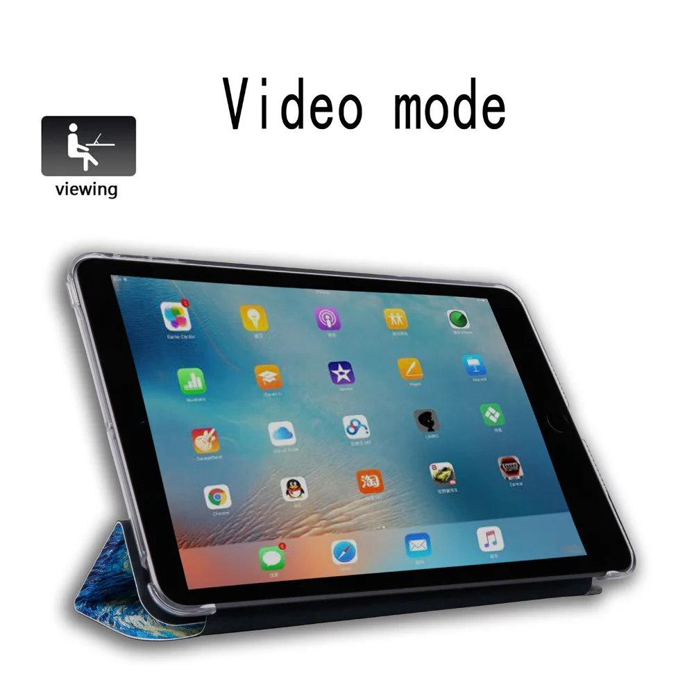 Модный чехол s с рисунком для Apple ipad Air 2 A1566 A1567 кожаный Fundas умный планшета 9 7 дюймов