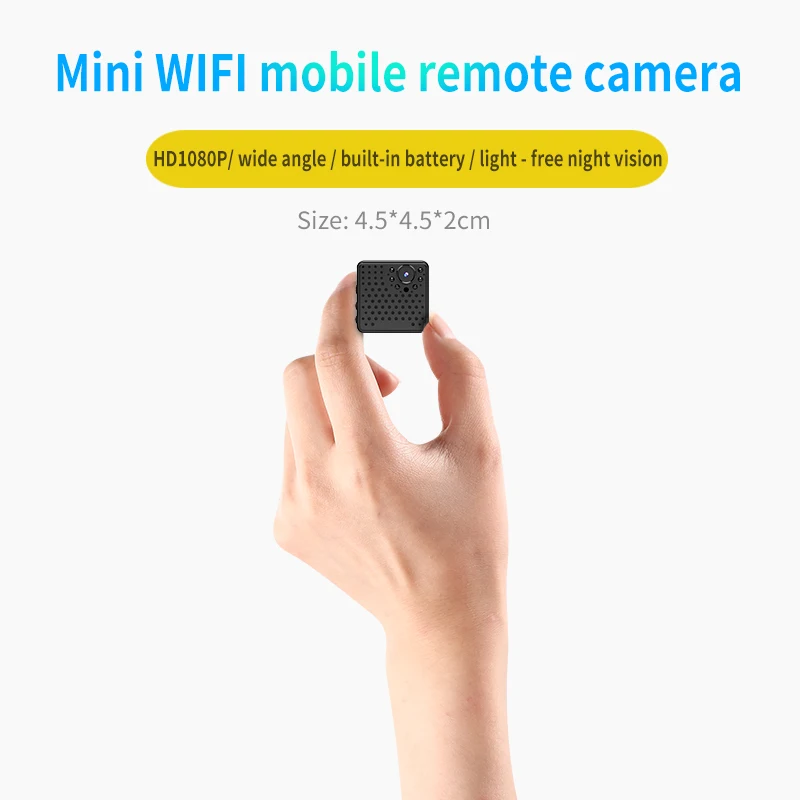 Мини Беспроводная камера Full HD видео 1080 p DV WLAN Mini IP мини ip монитор и датчик движения