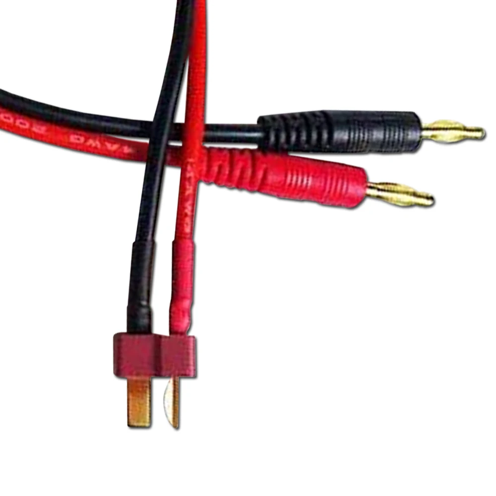 Зарядный кабель DEANS ULTRA T Plug папа-банан 4 мм для зарядных устройств Skyrc B6 зарядный imax
