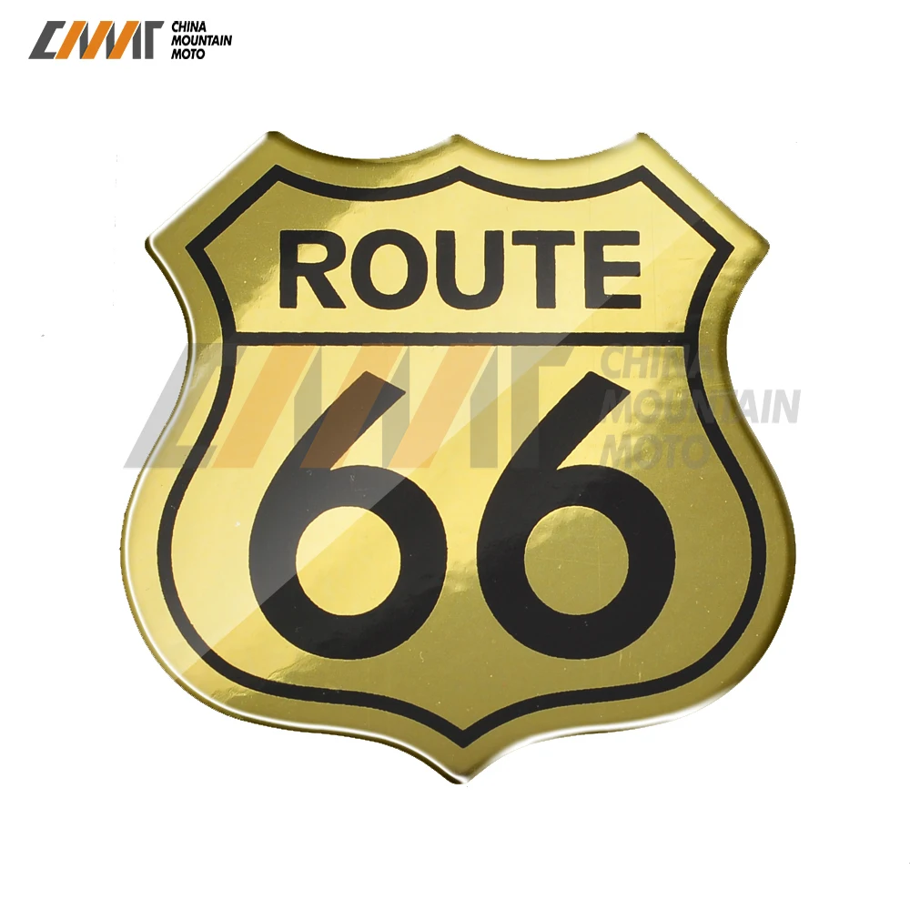 3D наклейка для мотоцикла американский Route 66 автомобиля хвост вездехода|Наклейки
