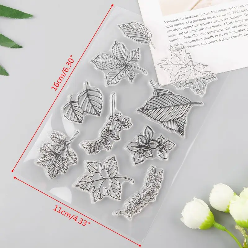 Лист силиконовый прозрачный печать DIY Скрапбукинг рельефная фотография альбом