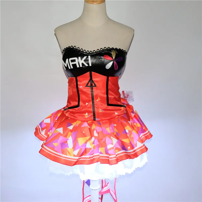Lovelive Cyber Idolized LED Dress Love Live Game пробуждают всех членов униформы Maki Minami Kotori Косплей