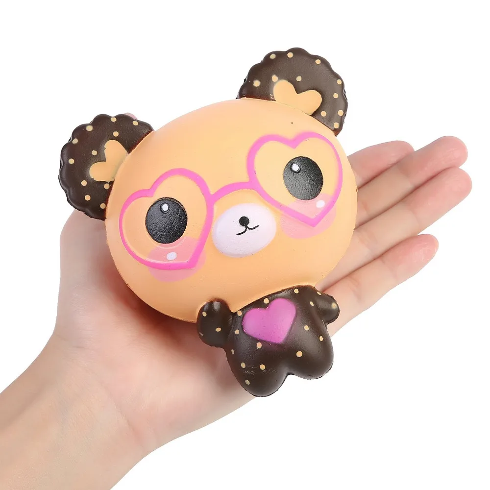 Kawaii Большой Эластичный Мягкий ПУ Сжимаемый медленно Восстанавливающий форму