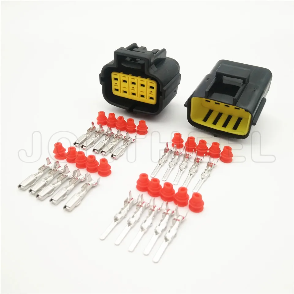 5 комплектов Denso Серия 1/2/3/4/6/8/10/12/16 Pin way Мужской Женский водонепроницаемый